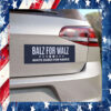 Balz For Walz White Dudes For Harris 2024 Car Magnet
