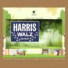 Bulk pricing - Harris Walz Right Meow Blue Yard Sign