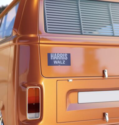 Official Harris Walz Bumper Stickers