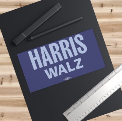Official Harris Walz Bumper Stickers