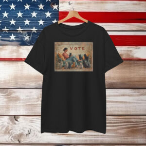 CAT LADY VOTE Shirt, Vote Democrat Cat T-Shirt
