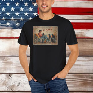 CAT LADY VOTE Shirt, Vote Democrat Cat T-Shirt