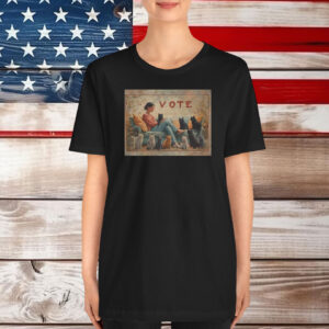 CAT LADY VOTE Shirt, Vote Democrat Cat T-Shirt