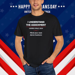 Cat Guy for Kamala, Front & Back Blue Pocket T-Shirt