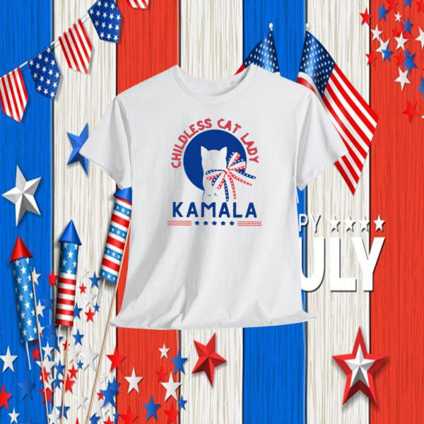 Cat Ladies For Kamala Shirt, Kamala Harris 2024 President Unisex Shirt