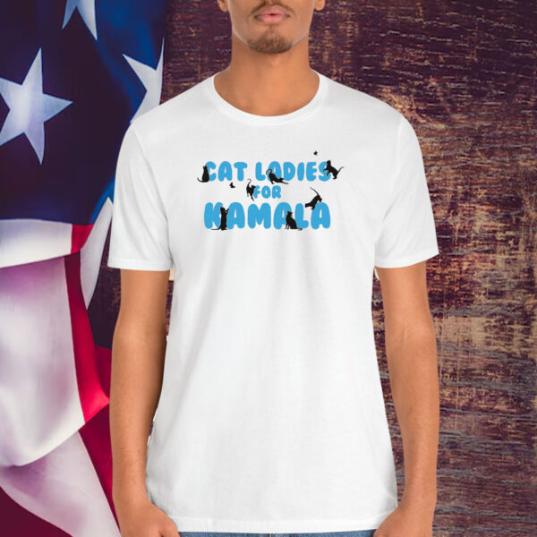Cat Ladies For Kamala Shirt , Kamala Harris 2024 President Shirt