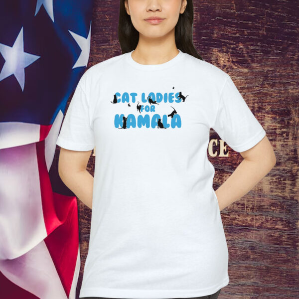 Cat Ladies For Kamala Shirt , Kamala Harris 2024 President Shirt