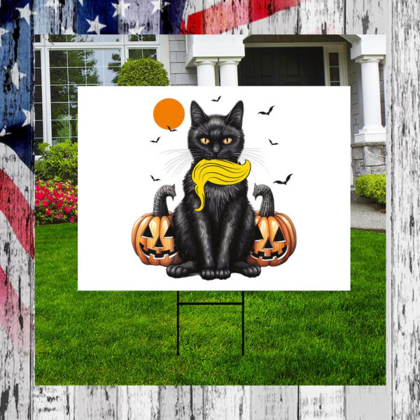 Cat Ladies Kamala Harris 2024 Yard Sign