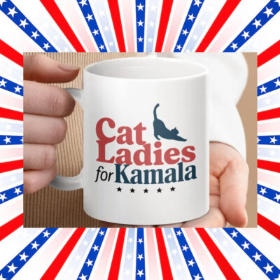 Cat Ladies for Kamala Coffee Mug