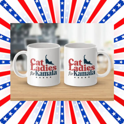 Cat Ladies for Kamala Coffee Mug