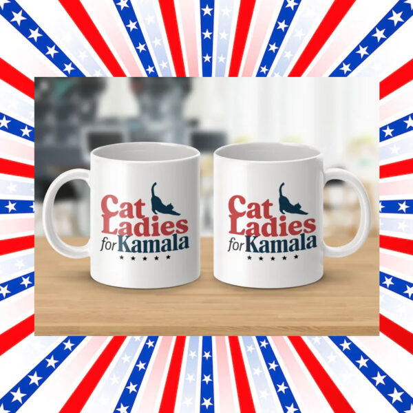 Cat Ladies for Kamala Coffee Mug