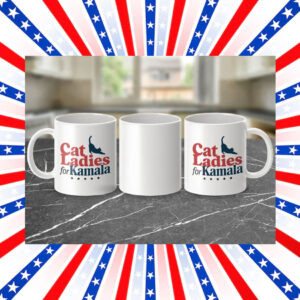 Cat Ladies for Kamala Coffee Mug