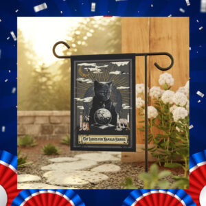 Cat Ladies for Kamala Harris Outdoor Flag