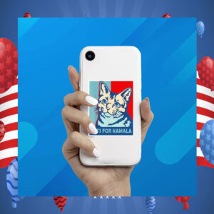 Cats for Kamala Harris Sticker