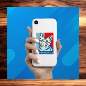 Cats for Kamala Waterproof Laptop Water Bottle Vinyl Sticker