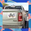 Child Free Cat Ladies For Harris Walz 24 Car Magnet