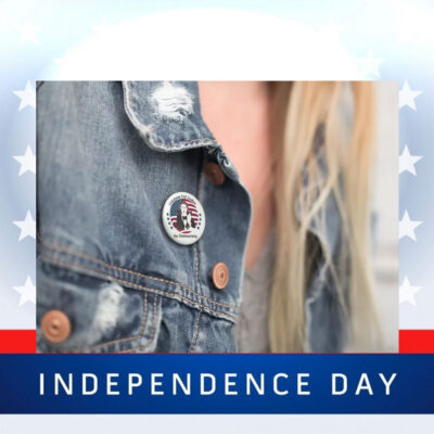 Childless Cat Ladies For Democracy Button