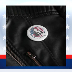 Childless Cat Ladies For Democracy Button