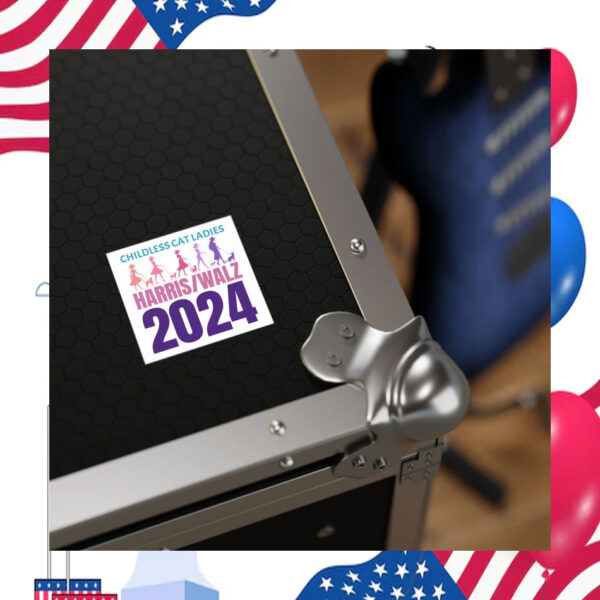 Childless Cat Ladies Harris/Walz 2024 Sticker