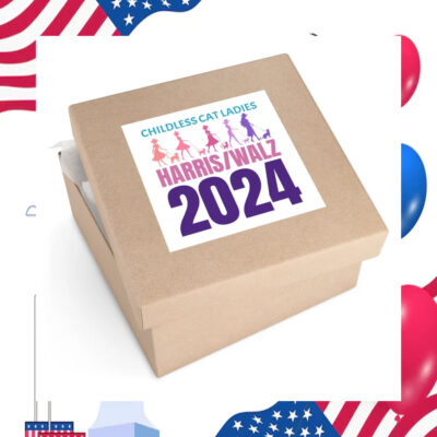 Childless Cat Ladies Harris/Walz 2024 Sticker