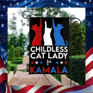 Childless Cat Ladies Kamala Harris 2024 Flag