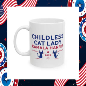 Childless Cat Lady Kamala Coffee Mug