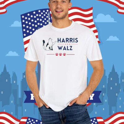 Childless Cat Lady, Kamala Harris 2024 T-Shirt