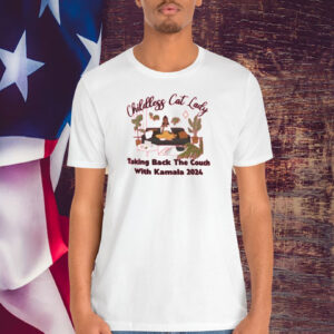 Childless Cat Lady Shirt, Kamala Harris President Shirt, Harris 2024 Shirt