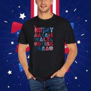 Childless Cat Lady Shirt,In My Harris Walz Voting Era T-Shirt