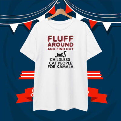 Childless Cat People Shirt, Support Kamala, Protest T-Shirt