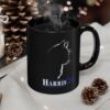Childless Cat Kamala Cat Silhouette Harris 24 Mug