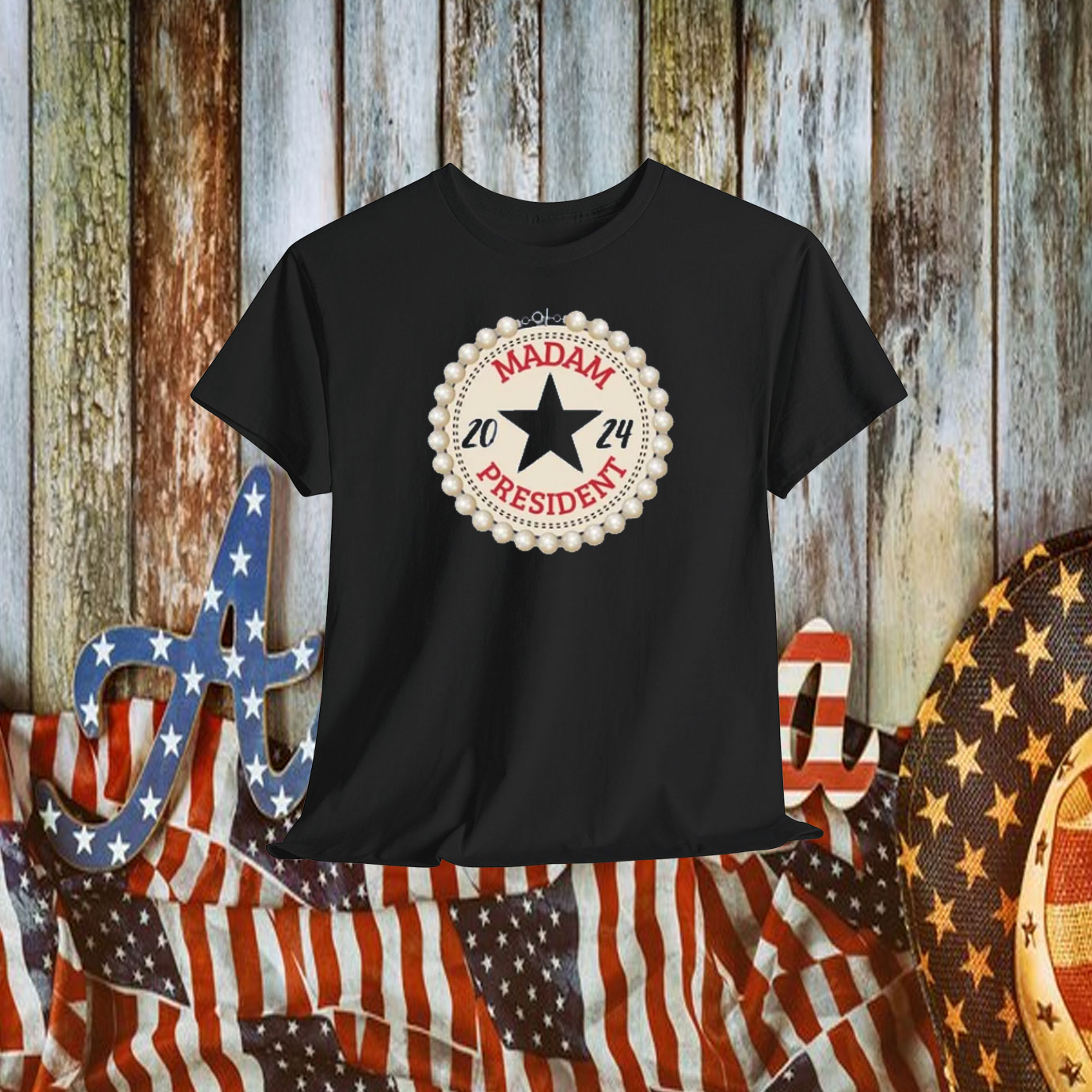 Chucks and Pearls T-shirt, Kamala Harris T-Shirt, Biden Harris Shirt