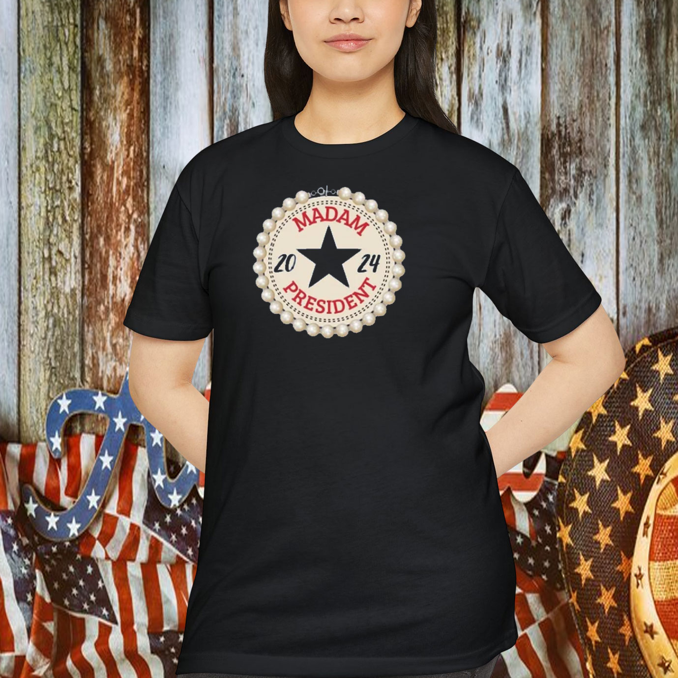 Chucks and Pearls T-shirt, Kamala Harris T-Shirt, Biden Harris Shirt