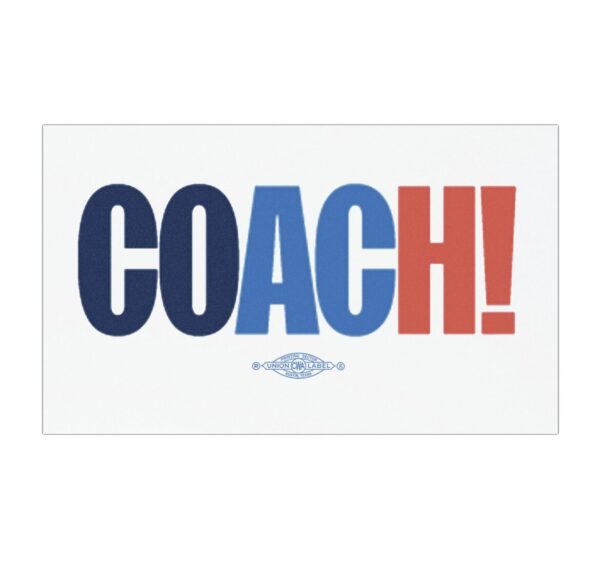 Coach Kamala Harris Tim Walz Car Magnets