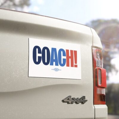 Coach Kamala Harris Tim Walz Car Magnets