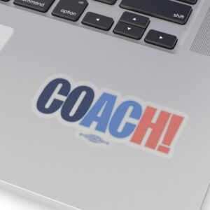 Coach Kamala Harris Tim Walz Stickers