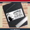 Coconut Tree 24 Grab Him By The Ballot Harris Walz Bumper Sticker