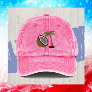 Coconut Tree Harris Walz Cap