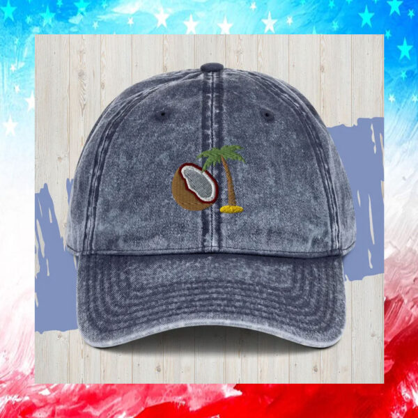 Coconut Tree Harris Walz Cap