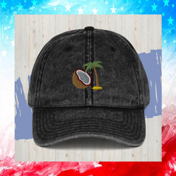 Coconut Tree Harris Walz Cap