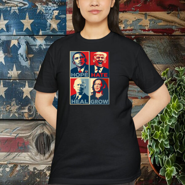 Comfort Colors® Hope Hate Heal Grow Classic Shirt