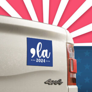 Comma-La Kamala Car Magnet