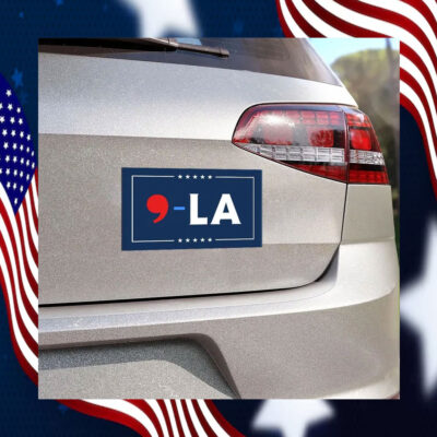 Comma La Kamala Harris 24 Car Magnets
