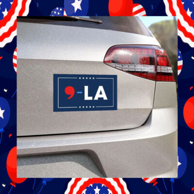 Comma La Kamala Harris 24 Car Magnets