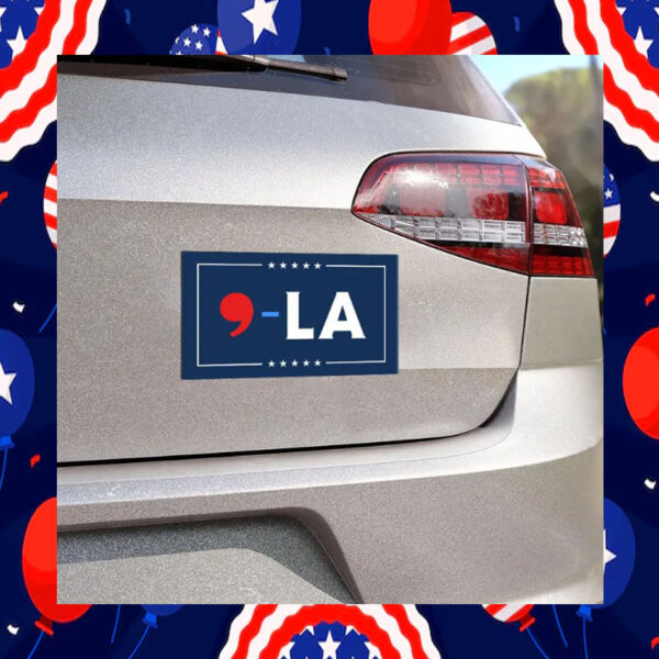Comma La Kamala Harris 24 Car Magnets