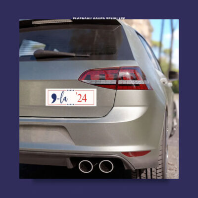 Comma La Kamala Harris 24 Car Magnets, Kamala Harris car magnets