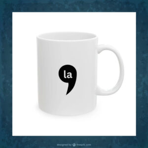 Comma La - Kamala Harris - Ceramic Mug