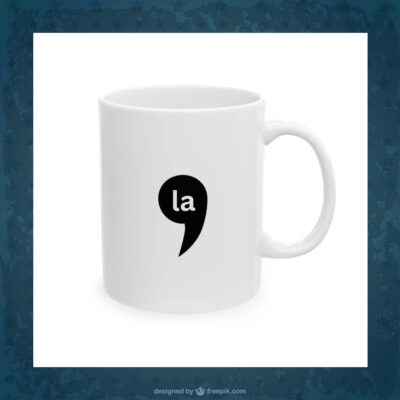 Comma La - Kamala Harris - Ceramic Mug
