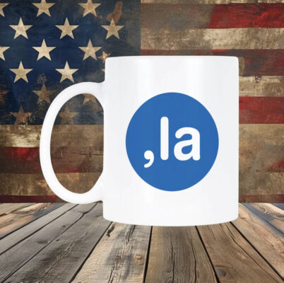 Comma-La Kamala Harris Mug