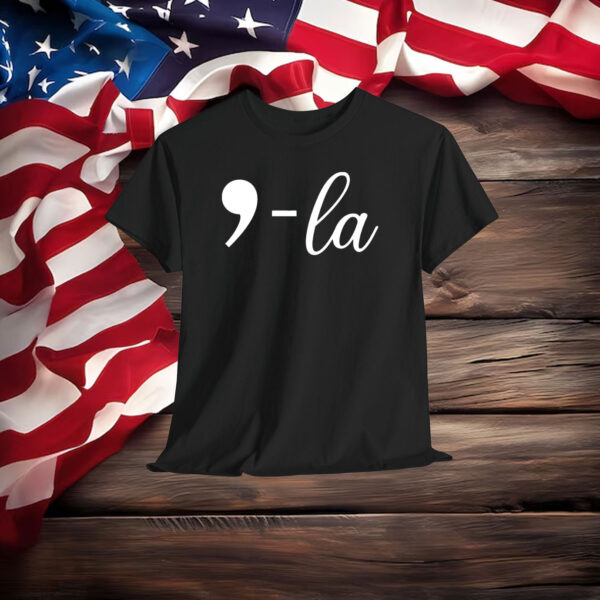 Comma-La Shirt, Kamala Shirt, Biden 2024, Kamala For The People Shirt